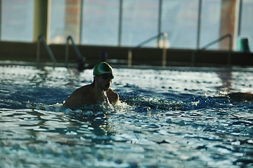 Image showing swimmer