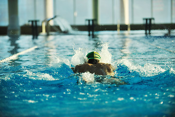 Image showing swimmer