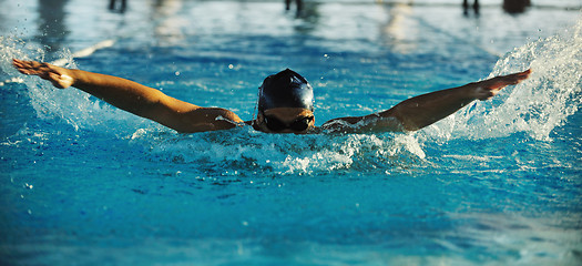 Image showing swimmer