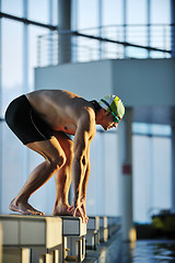 Image showing swimmer