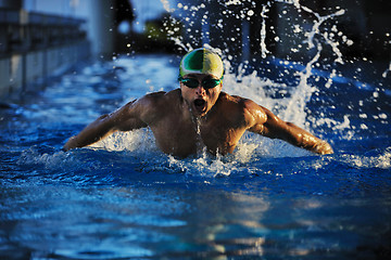 Image showing swimmer