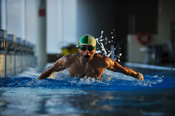 Image showing swimmer