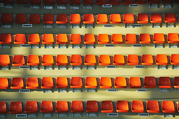 Image showing sport arena seats