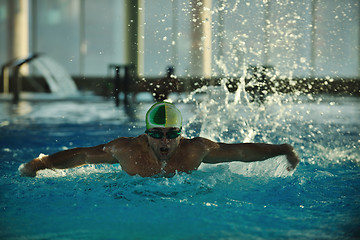 Image showing swimmer