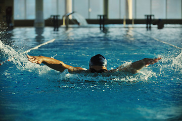 Image showing swimmer