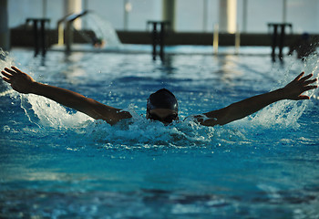 Image showing swimmer