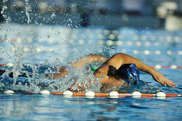 Image showing swimmer