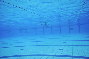 Image showing swimming pool underwater