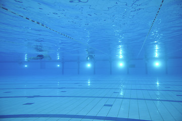 Image showing swimming pool underwater