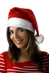 Image showing Christmas woman