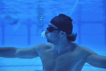 Image showing swimming pool underwater 