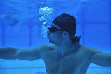 Image showing swimming pool underwater 