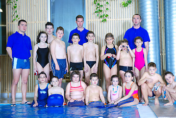 Image showing .swimming school