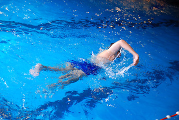 Image showing .swimmer