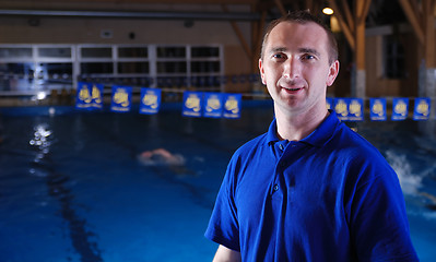 Image showing .swimming instructor