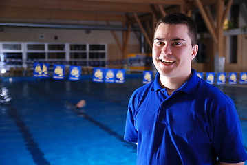 Image showing .swimming instructor