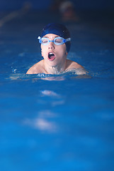 Image showing .boy in swimming pool