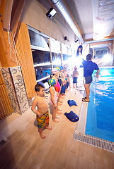 Image showing .swimming school