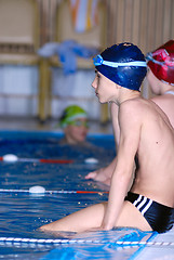 Image showing .young swimmer