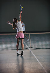 Image showing tennis game