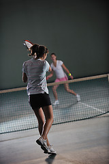 Image showing tennis game