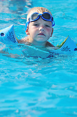 Image showing swimming pool fun