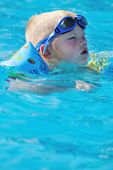 Image showing swimming pool fun