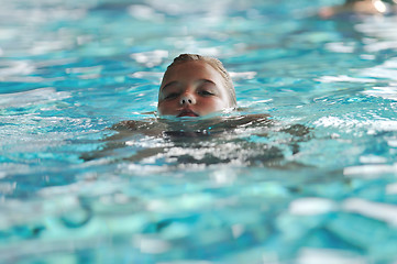 Image showing swimming pool fun