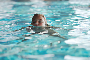 Image showing swimming pool fun