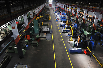 Image showing factory indoor