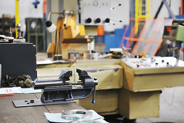 Image showing factory indoor