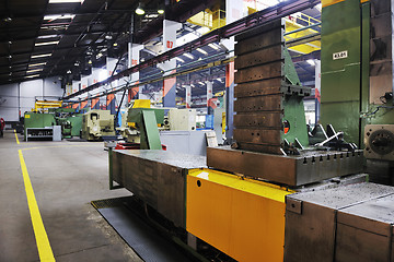 Image showing factory indoor