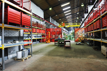 Image showing factory indoor