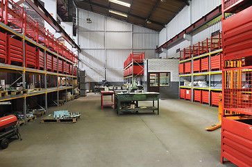 Image showing factory indoor