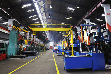 Image showing factory indoor