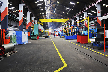 Image showing factory indoor