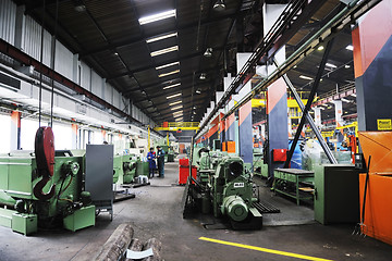 Image showing factory indoor