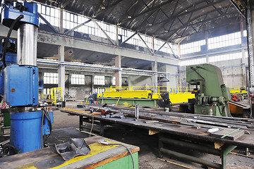 Image showing factory indoor