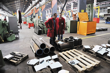 Image showing workers people in factory