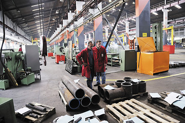 Image showing workers people in factory