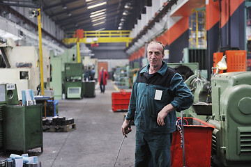 Image showing workers people in factory