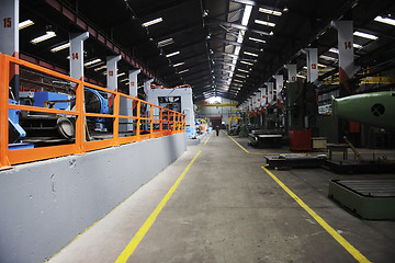 Image showing factory indoor