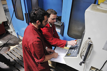 Image showing workers people in factory