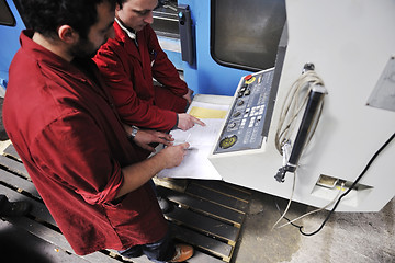 Image showing workers people in factory