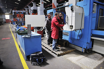 Image showing workers people in factory