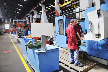 Image showing workers people in factory