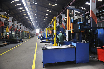 Image showing workers people in factory
