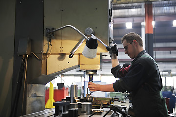 Image showing workers people in factory