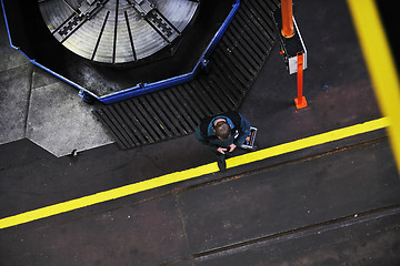 Image showing workers people in factory