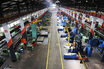 Image showing factory indoor